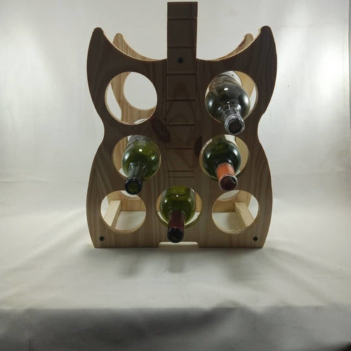 Wine Cellar Shaped Like a Guitar 0