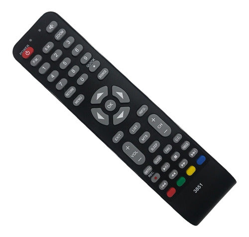 Ken Brown Philco LED TV Remote Control Tecla List Pld3236ht 0