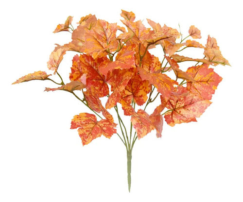 Only Woman Ramas Hojas Otoño Arce Decorativo Calabaza Follaje X2 2