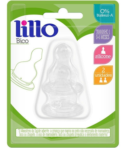 Lillo Anatomical Silicone Nipples Baby Bottle Magia 0 to 6 Months 1