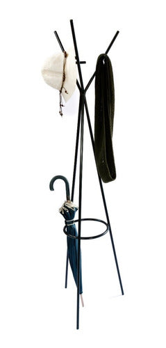 Modern Nordic Scandinavian Metal Coat Rack Stand 3