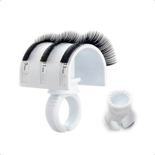 Eyelash Extension Glue Ring Holder 1
