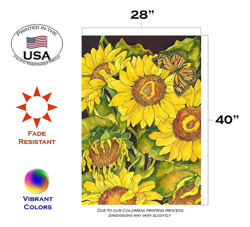 Toland Home Garden 109379 Sunflower Delight Flower Flag 28x4 1