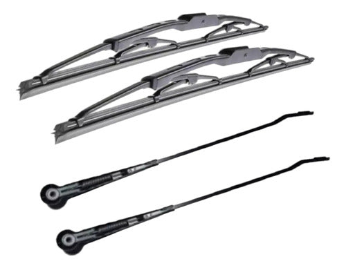 FP VW Gacel - Senda Wiper Arms and Blades Set 0