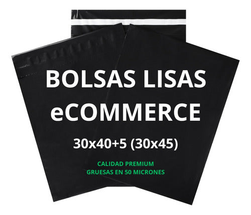 BolsasMayorista E Commerce Black Bags 30x45 N°2 Premium Quality X100 0