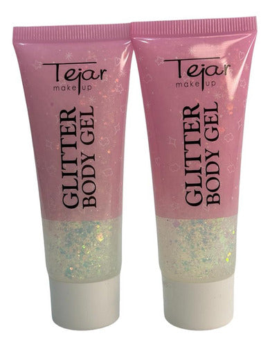 Glitter Body Gel Para Maquillaje Y Peinados Tejar (caja X24) 4