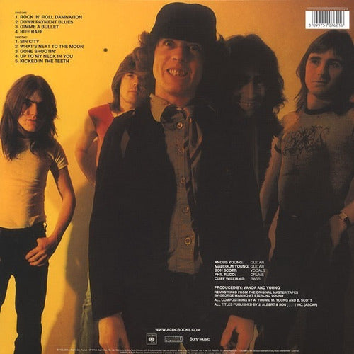 AC/DC "Powerage" Imported Vinyl LP - Vinilo Ac/Dc Powerage Lp Importado