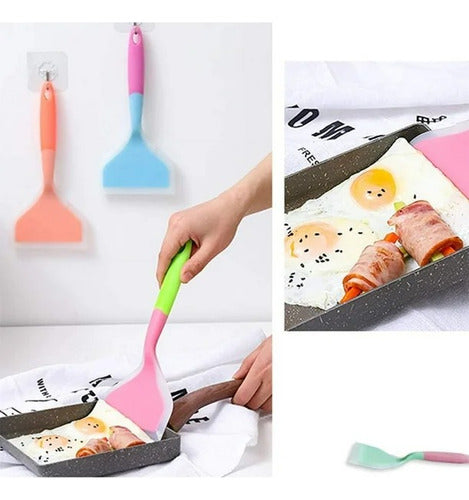 Wide Silicone Spatula for Tamagoyaki 13