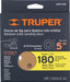 Truper 5'' Velcro Sanding Disc for Orbital Sander - Grit 180 1