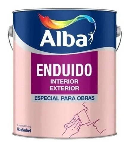 Enduido Interior Exterior Standard Alba 10 Lts - Deacero 0