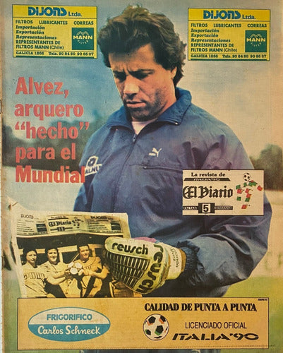 La Revista Del Mundial Italia, Fútbol, May 1990 Cr06b3 0