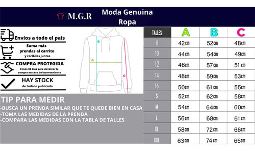 MGR Buzo Canguro Con Capucha - Racing Club - 02 1