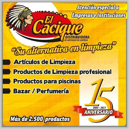 El Cacique Waste Bags 45x60 - Pack of 6 Units 2