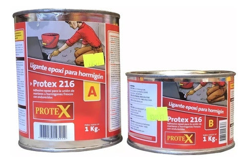 Protex 216 Epoxy Binder for Old and New Concrete 1kg 1
