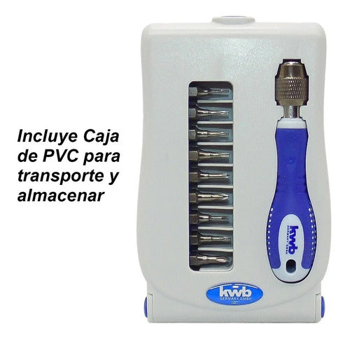 Juego Kit Set 11 Micro Puntas Precision Destornillador Kwb 1