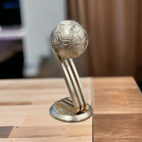 Trofeo De Messi, Mejor Jugador Del Mundo Pintado A Mano 6