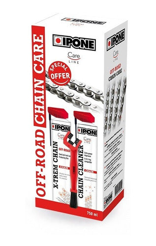 Ipone Chain Road Care Kit Maintenance de Cadena Para Moto 0