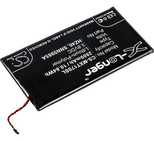 Cameron Sino Battery for Motorola Z2 Play / Dual 2800mAh Part No Hz40 6