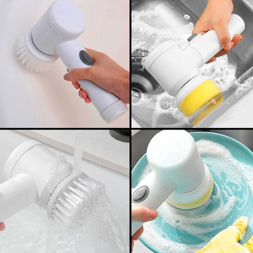 El Regalón Rotating Electric Multi-Purpose Cleaning Brush USB Charge 4