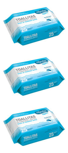 Toallitas Desmaquillantes 25 U Algabo X 3 0