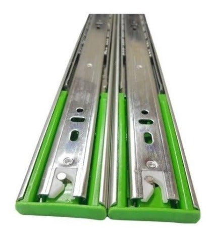 Greenway Soft Closing Telescopic Slides 30 cm Zinc Plated 45 kg 1