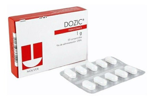 Nolver Dozic 1g 20 Tablets 0