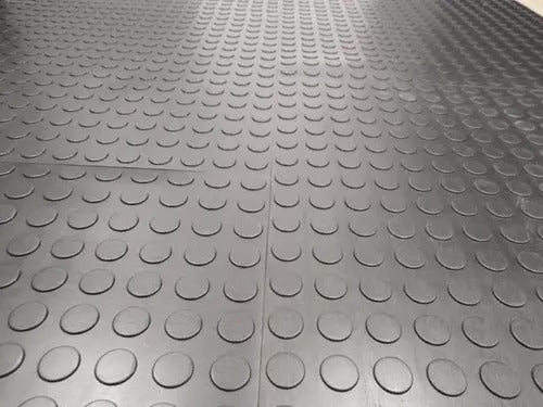 GPI Rubber Coin Floor Tiles 4 Mm Gym X Mt Moron 1