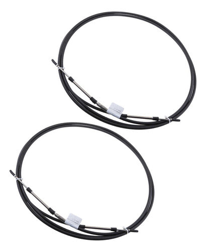 FVC Control Cable Set of 2 - 3.90m for Mercury Japan 0