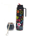 Bazar Online Set De Mate Con Termo Floreado 1lt Y Bombilla De Bronce 1