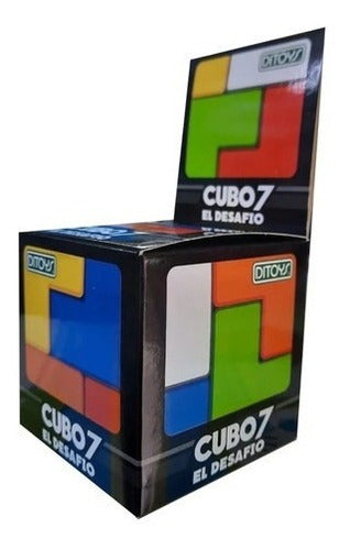 Ditoys Cubo 7 El Desafío Armá El Cubo Original 2