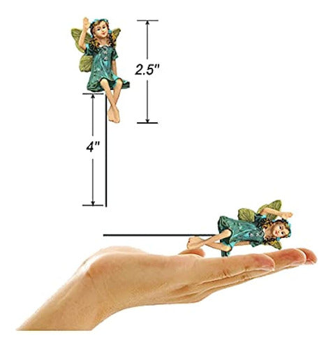 SisBroo Fairy Garden Accessories for Outdoors, Indoors 4