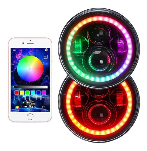 LOYO ELECTRONICS RGB LED Light Kit for Motorcycles Controlled by App 0