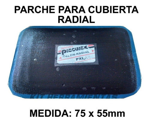 Precurex Parches Para Cubiertas Auto Pick Up Camioneta Pxl-110 1