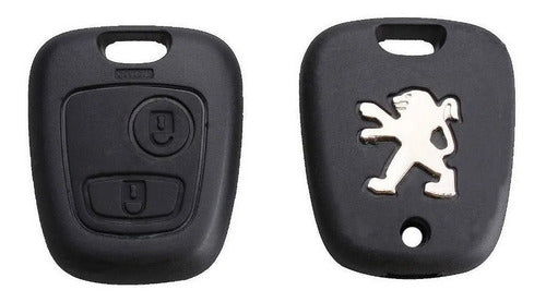 Peugeot Remote Control Housing for 206 207 307 - 2 Buttons 0