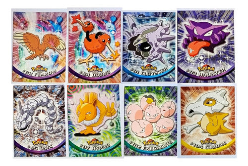 Pokemon Lote De Cartas Topps Originales 1999 0