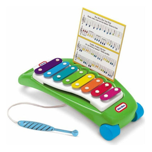 Educational Children's Xylophone Toy Little Tikes with Sheet Music 2