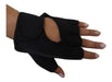 Saibike Guantes Bici Spinning Fitness 1/2 Dedo Neoprene Negro 0