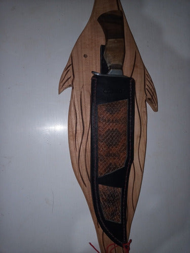 Cuchillo Artesanal Tipo Cazador 6