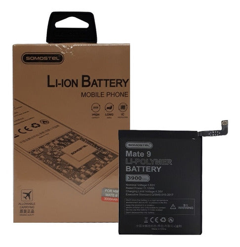 Somostel Battery for Huawei Mate 9 9 Pro Y7 2017 Y+ 3900mAh Febo 0