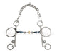 Jacaranda Sweet Iron Blue Link Pelham Horse Bit 0