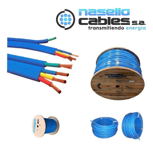 Cable Bomba Sumergible 2x1,5 Mm Plano Normalizado X90 Metros 2