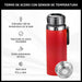Stainless Steel 1 Liter Thermos Bottle with LED Display Temperature and Filter 31