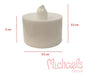 LED Candle with Battery Warm/Cool Light Decoration Souvenir 4