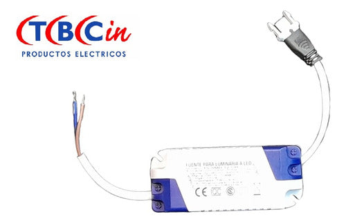 TBCin Driver Fuente De Alimentación 12w Para Luminarias Led 1