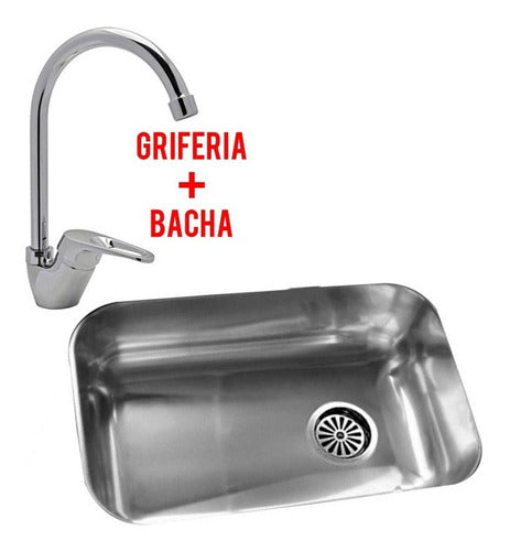 Johnson Bacha Cocina Zz52 Simple Grifería Hydros Link 0