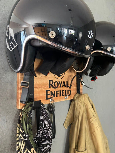 1950 Motorcycle Helmet Holder for Royal Enfield 4