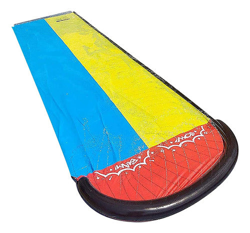 HTS Double Water Slide - Sliding Mat 0