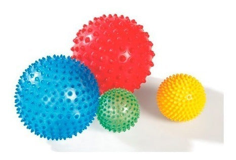 Inflatable Sensory Stimulation Tactile Ball with Spikes 15cm 3