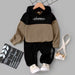 Baby Boy's Rustic Sweatshirt and Pants Set - 1 to 4 Years - Gray 8