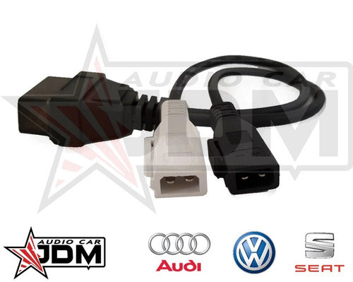 Adaptador Vag 2x2 Pin A Obd2 16 Pin + Regalo - Jdm 4